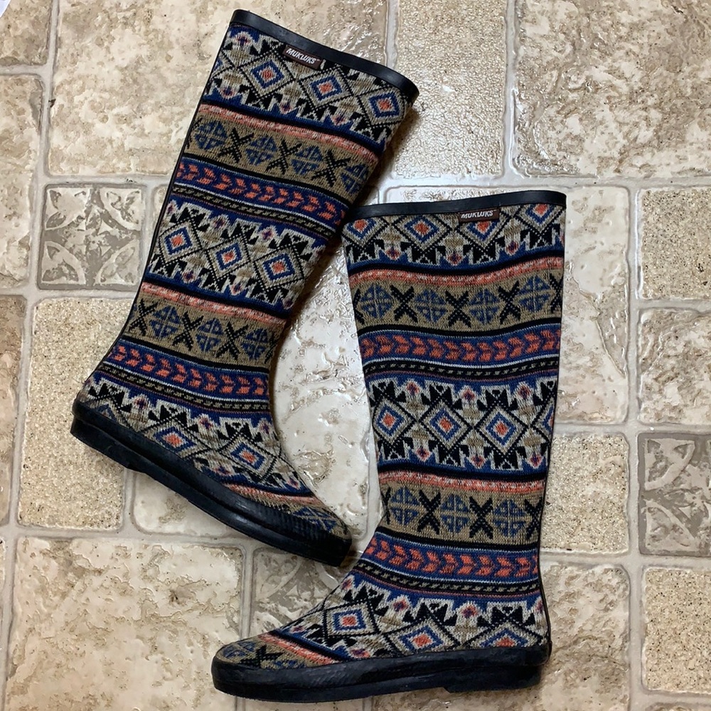 Muk Luks Annabelle rubber boots